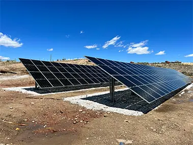 round mountain ground mount solar for water infrastructure upgrades
