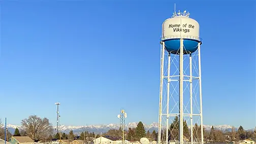 town of center water tower